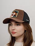 Бейсболка CAPSLAB арт. CL/LOO8/1/CT/TAZ3 Looney Tunes Taz (коричневый)